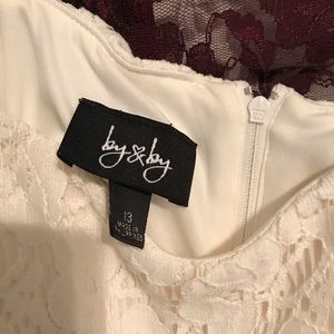 Cream colored summer dress